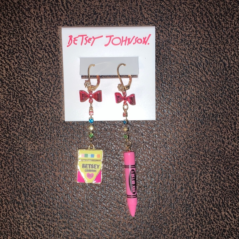Betsey Johnson earrings